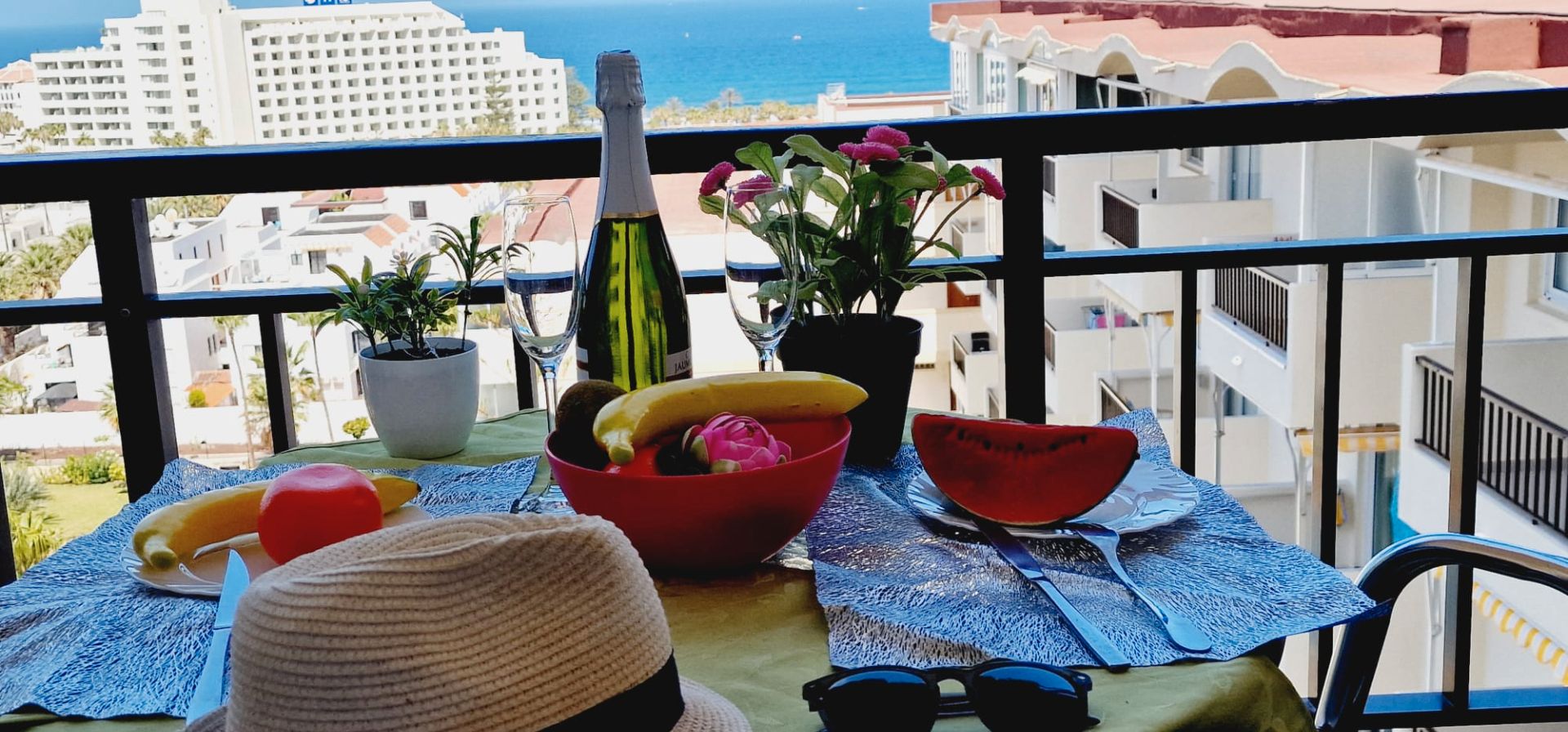 Terrace of Apartment for sale in Arona  with Furnished, Washing machine and Microwave