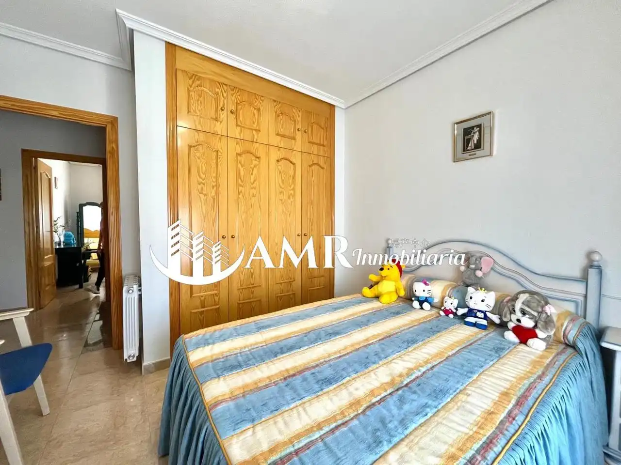 Habitación de Casa adosada en venta en Casarrubuelos con Aire acondicionado, Calefacción y Jardín privado