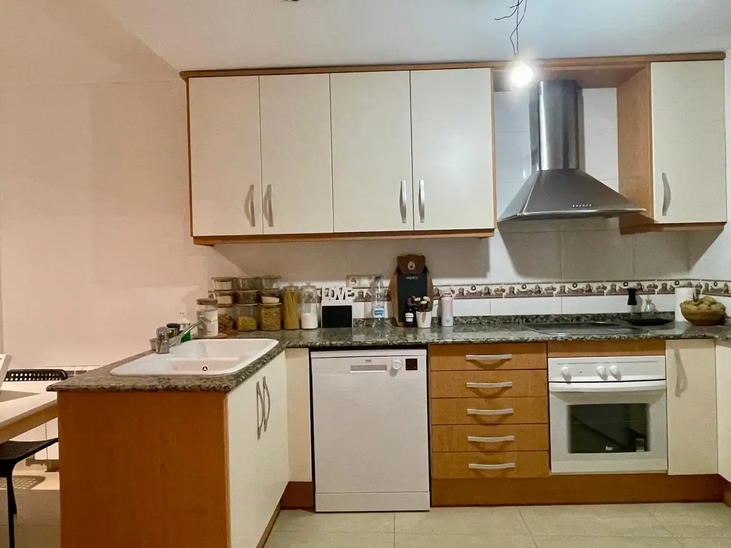 Küche von Wohnung zur Miete in Castellbell i el Vilar mit Heizung, Möbliert und Ofen
