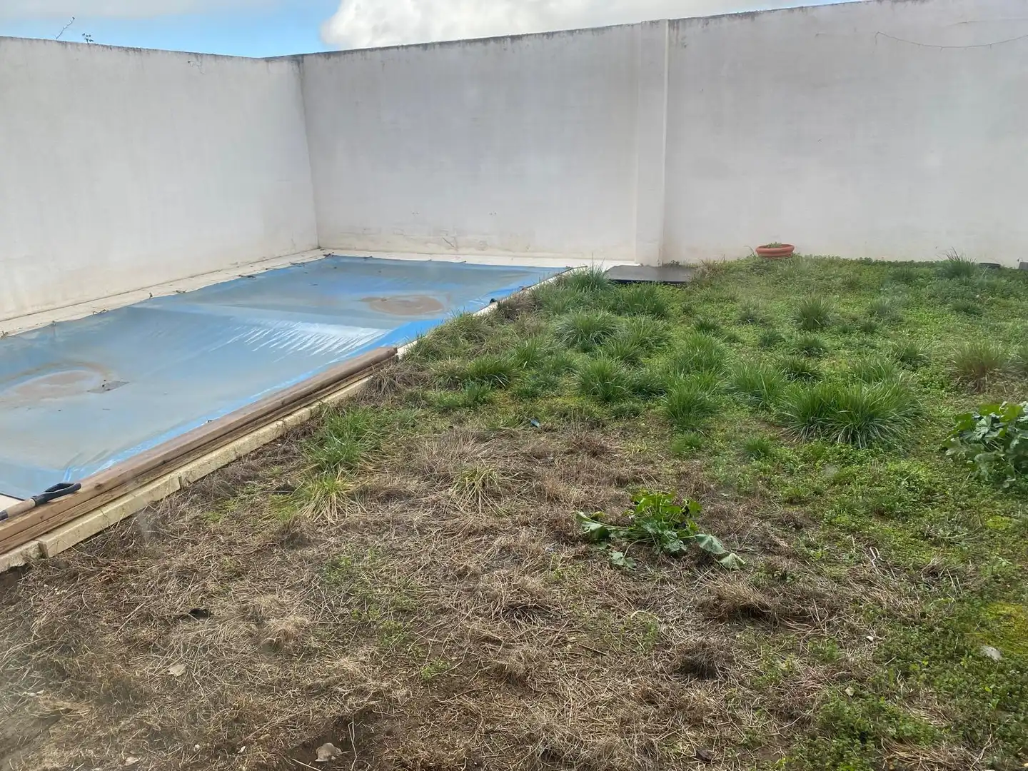 Jardín de Casa adosada en venta en Poblete con Aire acondicionado, Calefacción y Jardín privado