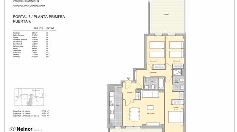 Photo 2 from new construction home in Flat for sale in    Paseo del Castañar, Las Cañas, Guadalajara