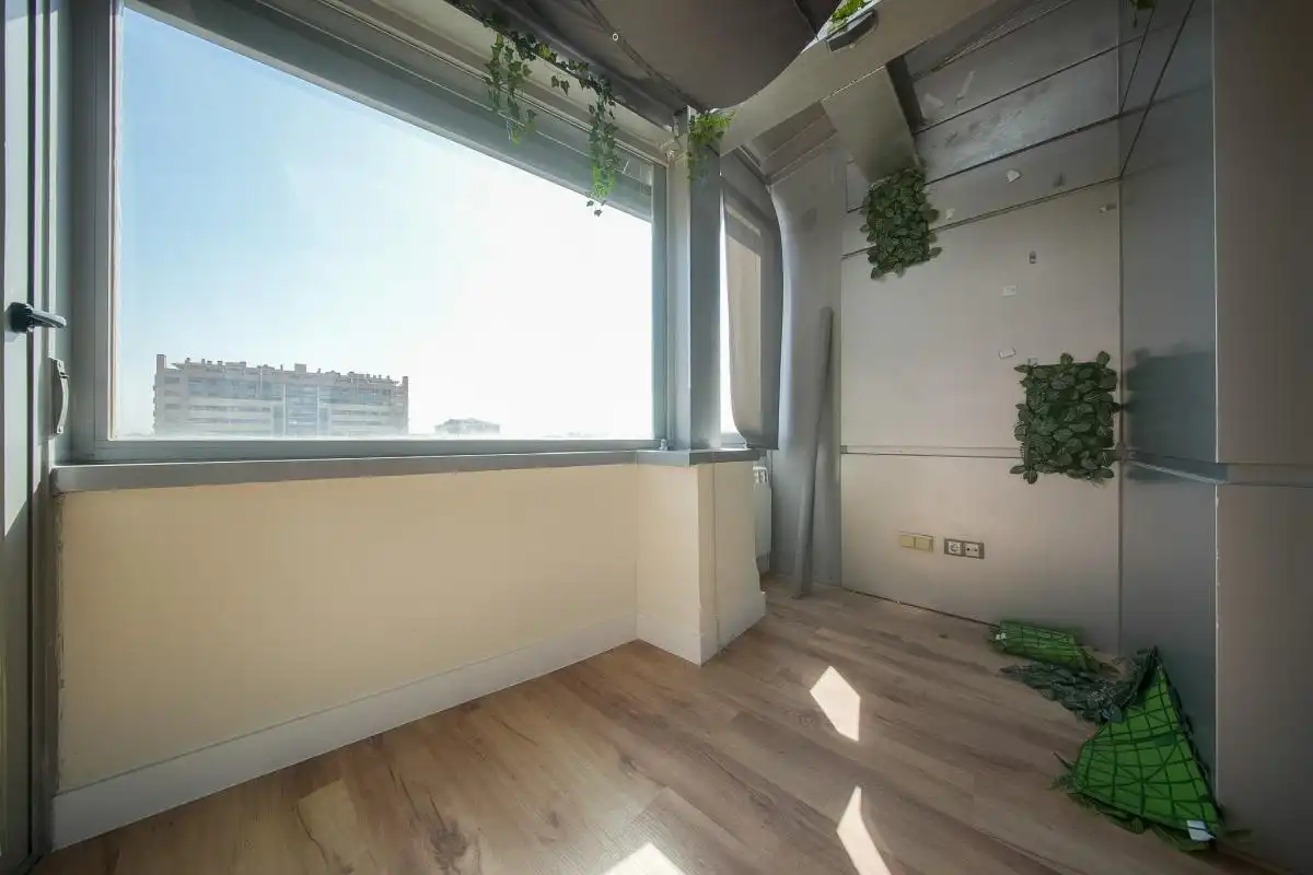 Balcony of Attic for sale in Madrid  with Air Conditioner, Heating and Private garden