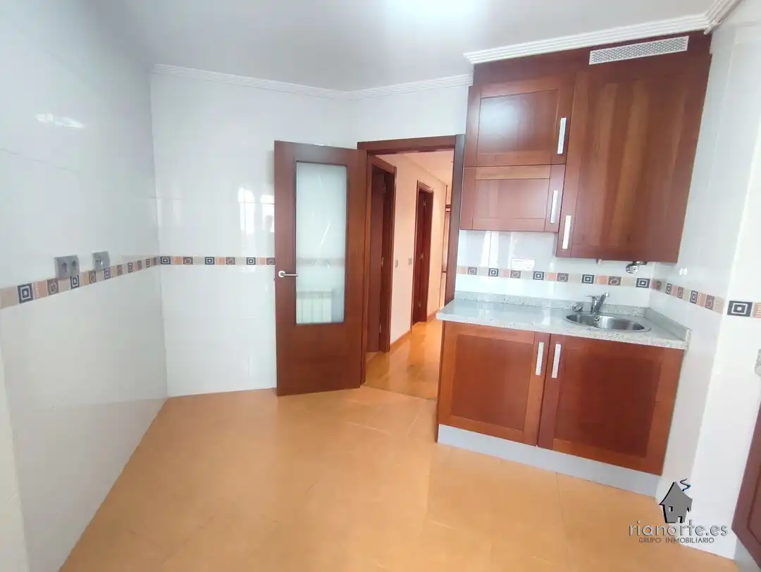 Kitchen of Flat for sale in Langreo  with Heating, Terrace and Storage room