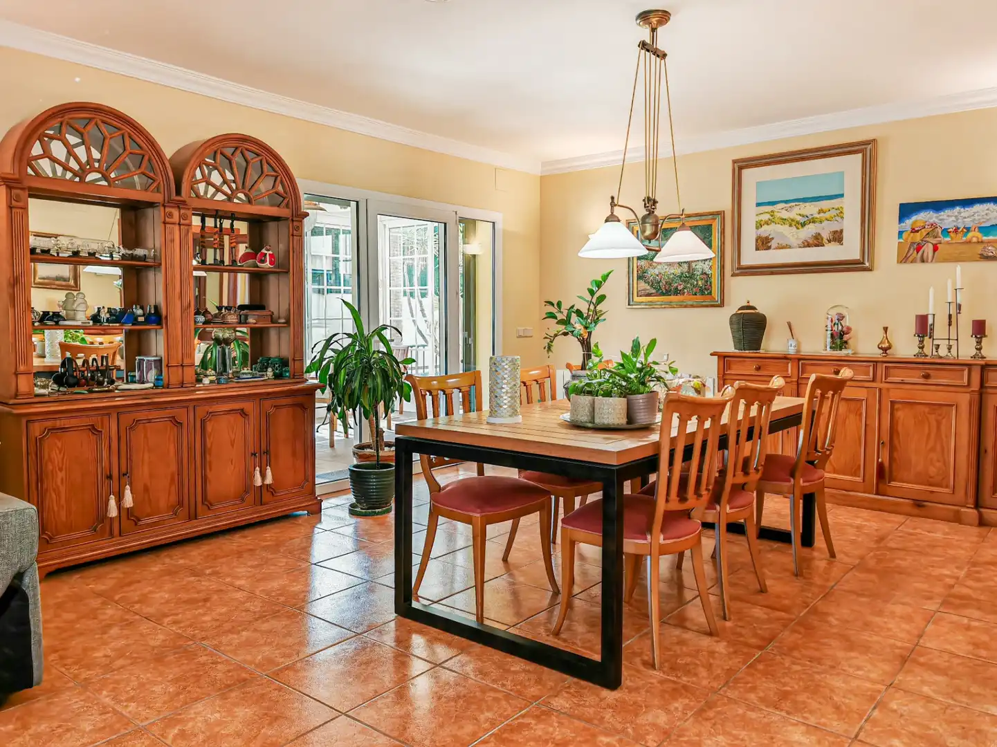 Dining room of Houses for sale in Dénia  with Air Conditioner, Heating and Private garden
