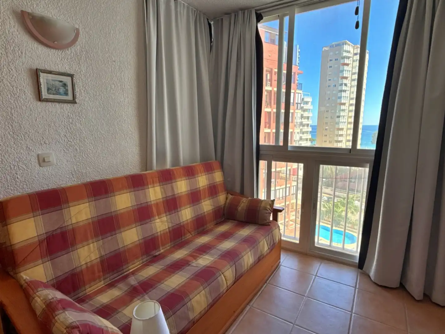 Bedroom of Apartments for sale in Calpe / Calp  with Air Conditioner, Heating and Private garden