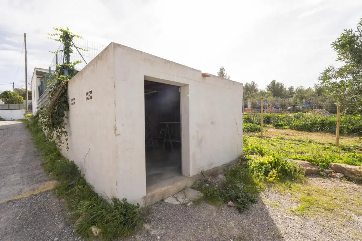 Vista exterior de Casa o chalet en venta en Eivissa con Calefacción, Terraza y Piscina