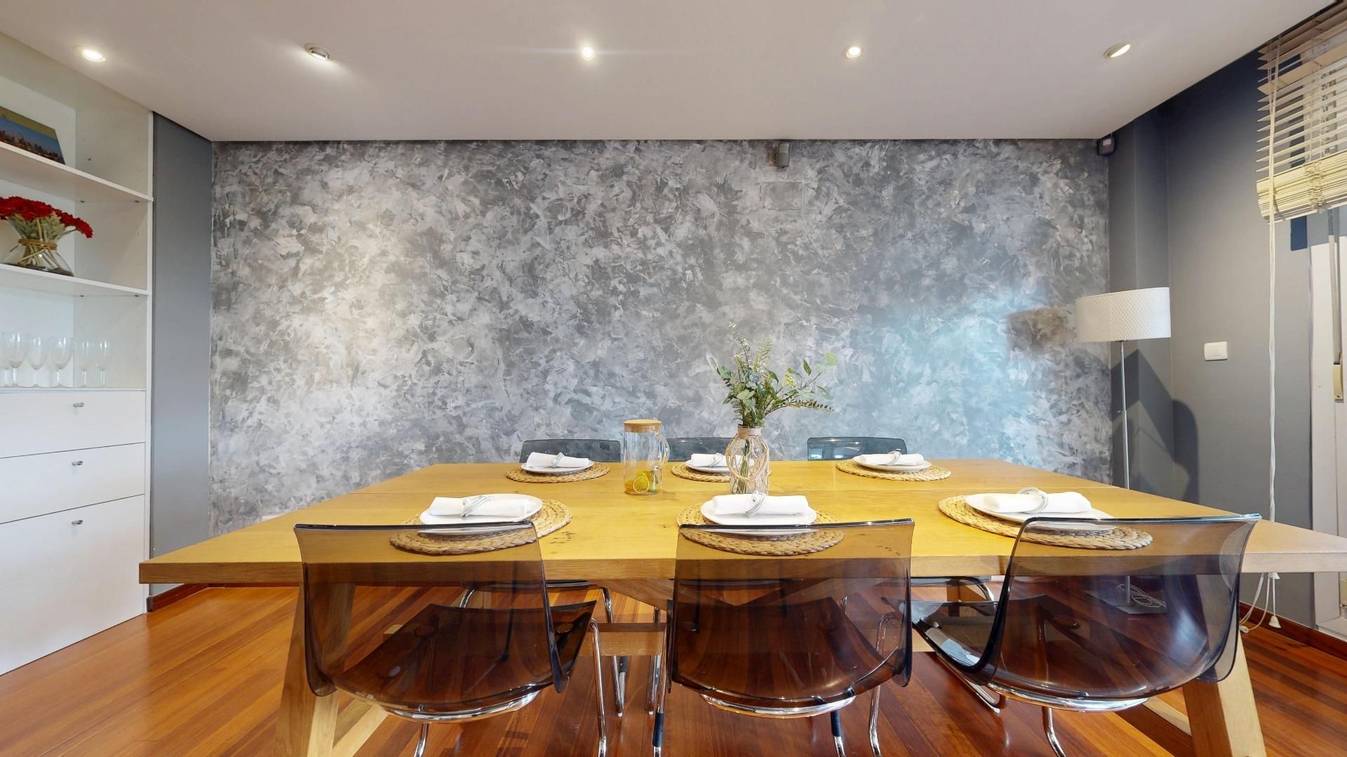 Dining room of Single-family semi-detached for sale in Mungia  with Heating, Private garden and Terrace