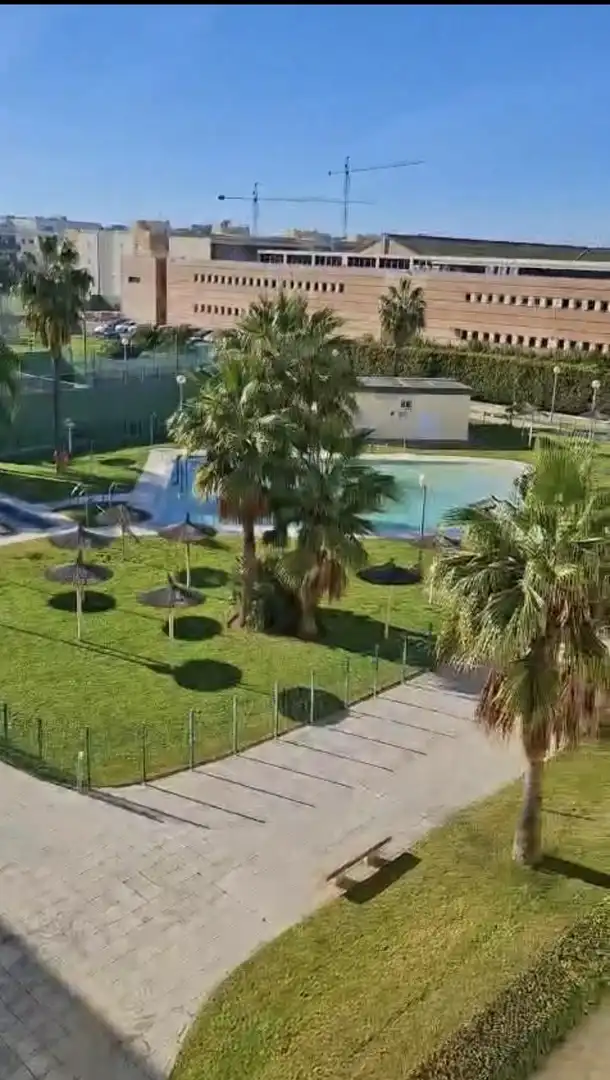 Swimming pool of Flat for sale in Jerez de la Frontera  with Air Conditioner, Furnished and Community pool