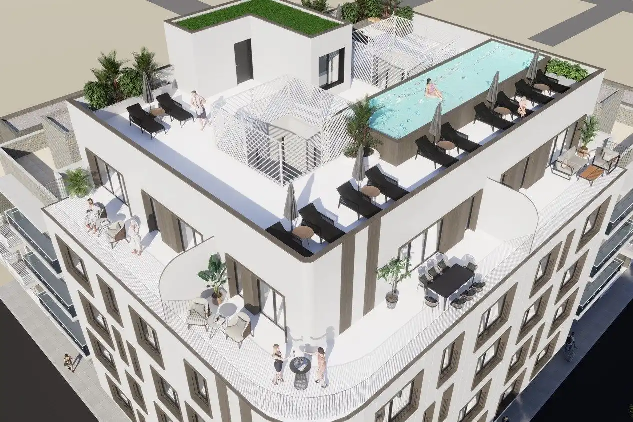Penthouse with pool for sale in N/A
