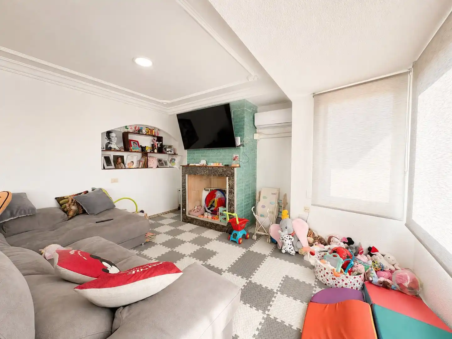 Living room of Flat for sale in Sueca  with Air Conditioner and Storage room