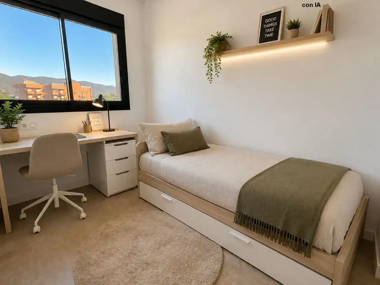Habitación de Casa o chalet en venta en  Murcia Capital con Aire acondicionado y Piscina