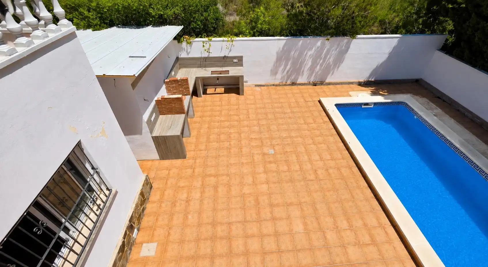 Terraza de Casa o chalet en venta en L'Ametlla de Mar  con Jardín privado, Terraza y Piscina