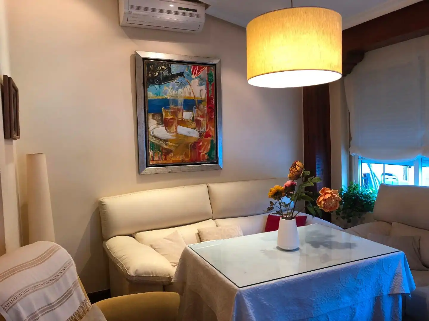 Living room of Houses for sale in Alcázar de San Juan  with Air Conditioner, Heating and Private garden