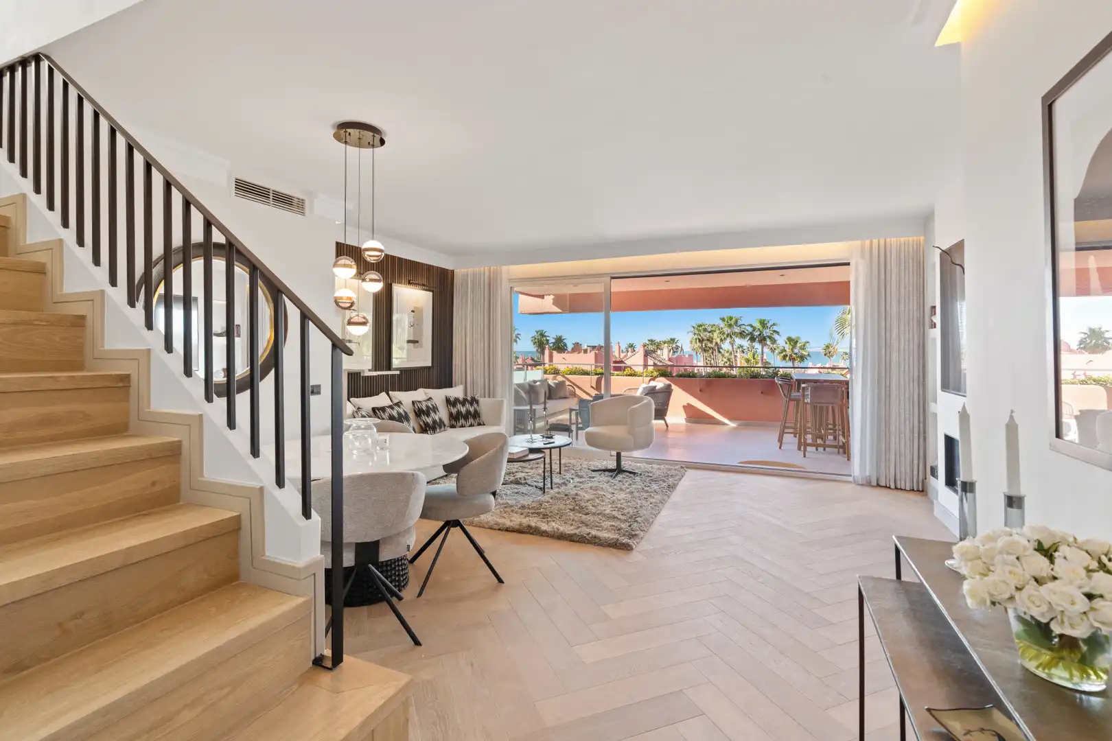 Comedor de Ático en venta en Estepona con Aire acondicionado, Calefacción y Terraza