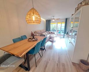 Dining room of Flat to rent in Marbella  with Air Conditioner and Terrace