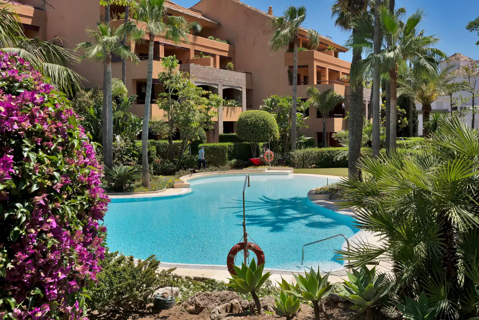 Jardí de Apartament en venda en Marbella amb Aire condicionat, Calefacció i Jardí privat