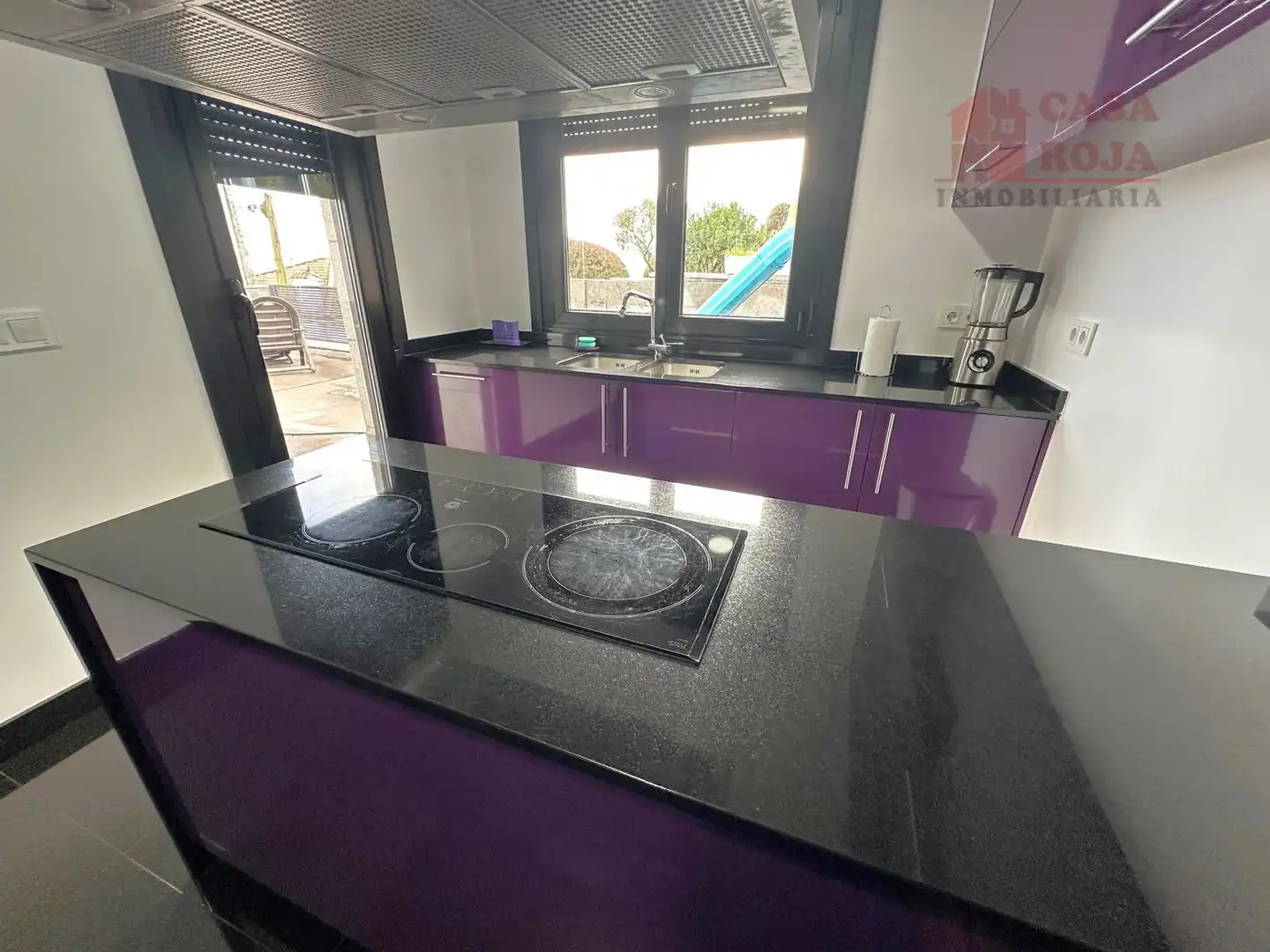 Cocina de Casa o chalet en venta en Cangas  con Calefacción, Trastero y Horno