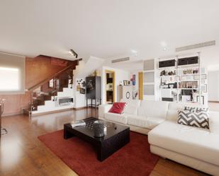 Living room of Attic for sale in Málaga Capital  with Air Conditioner, Terrace and Swimming Pool