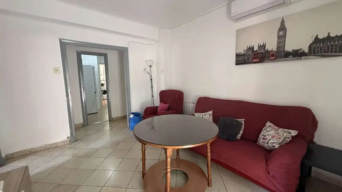 Living room of Flat for rent in Granada  with Furnished and Balcony