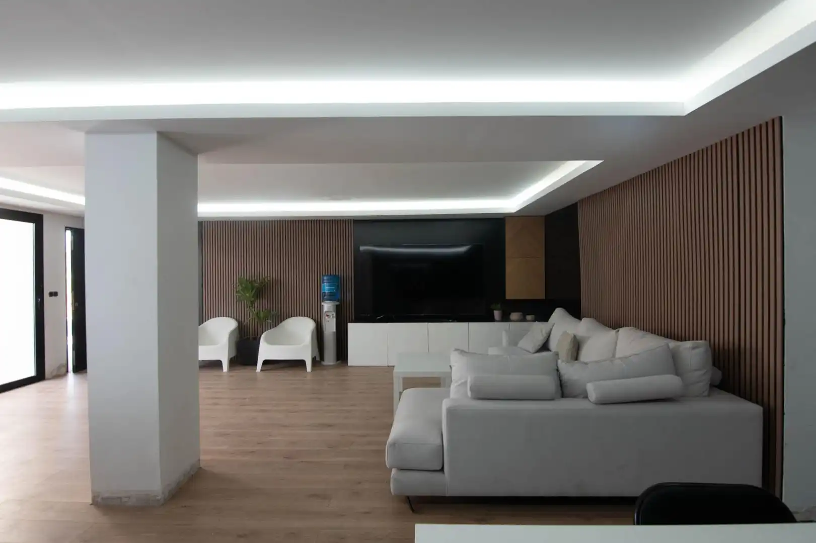 Sala d'estar de Casa o xalet en venda en Murcia amb Jardí privat, Terrassa i Traster