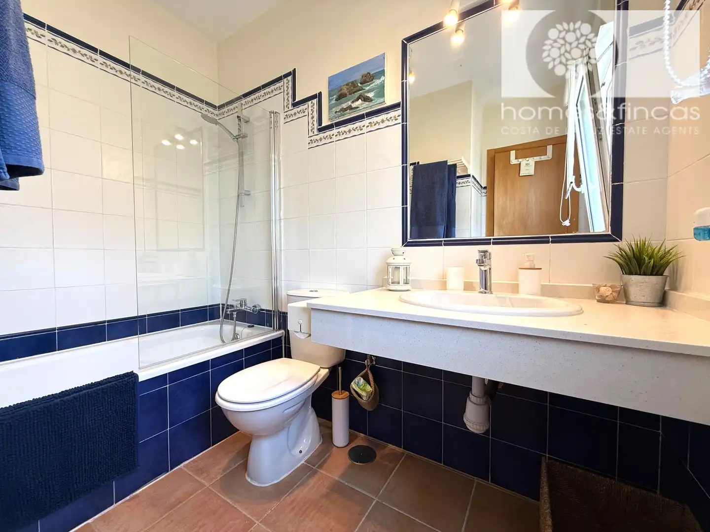 Bathroom of Houses for sale in Ayamonte  with Air Conditioner, Terrace and Furnished