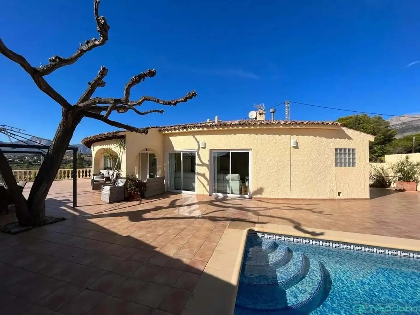 Exterior view of Houses for sale in Altea  with Air Conditioner, Heating and Terrace