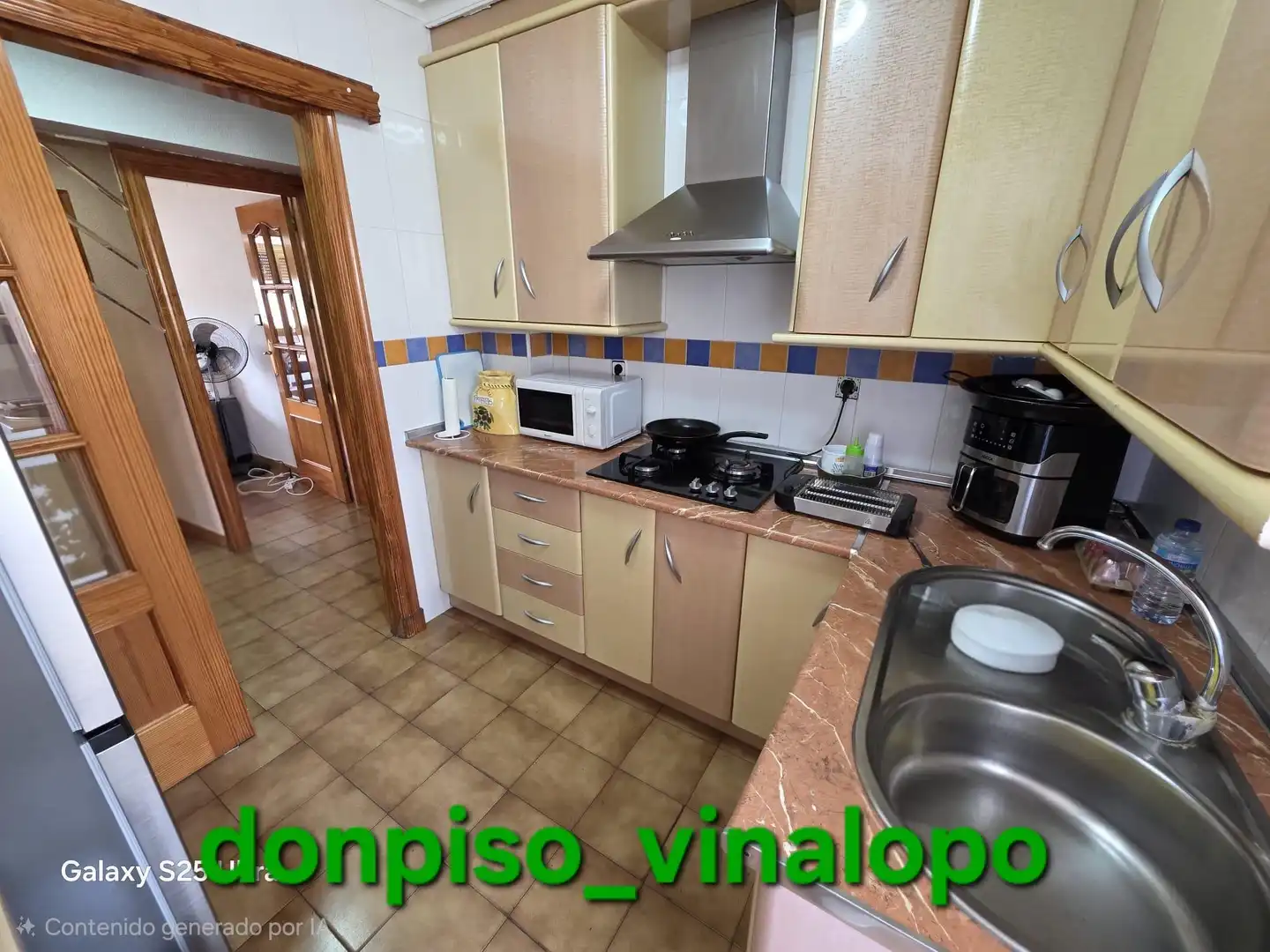 Cocina de Apartamento en venta en Elda con Aire acondicionado, Calefacción y Balcón