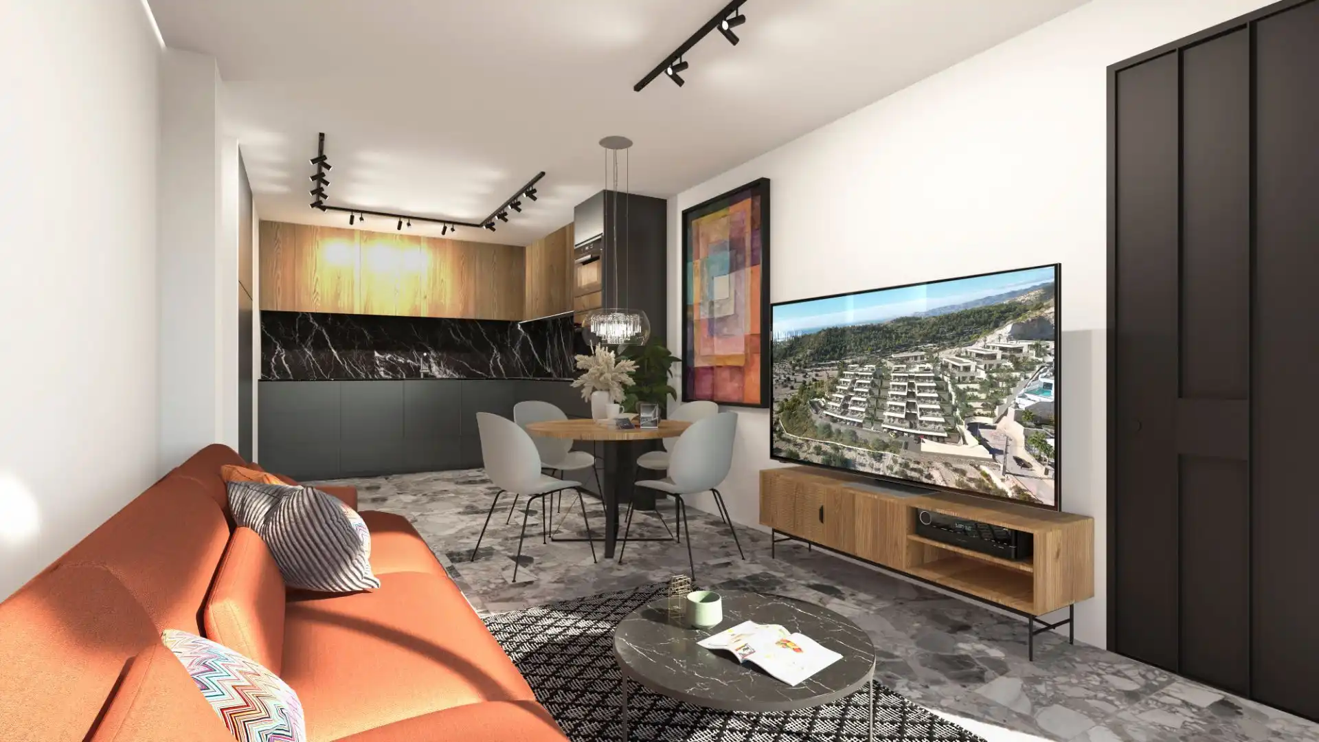 Apartamento con piscina en venta en Balcón de Finestrat - Terra Marina, imagen 7