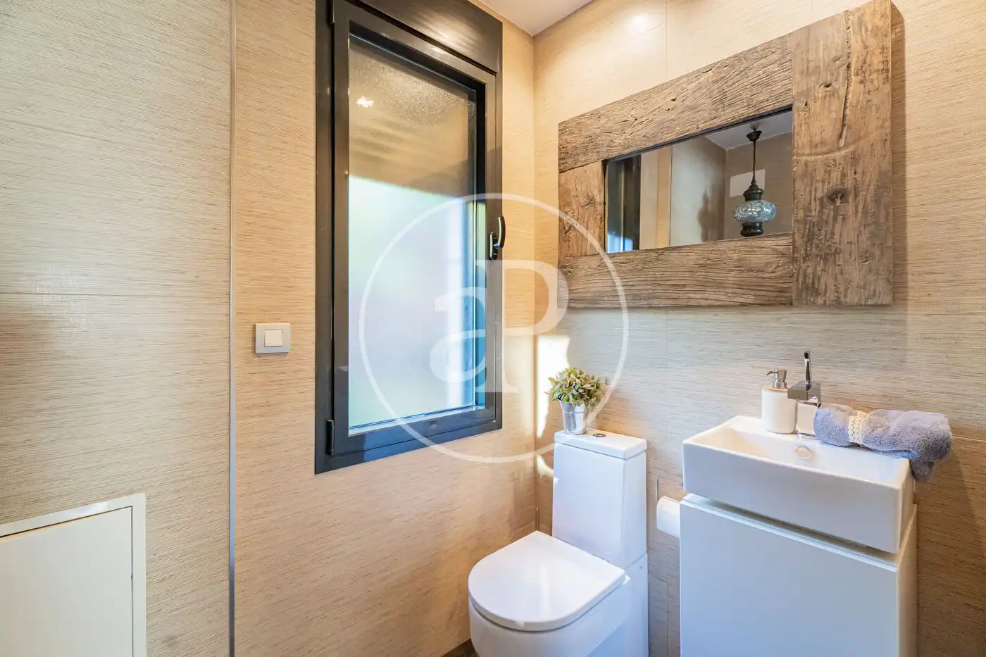 Bathroom of Houses for sale in Boadilla del Monte  with Air Conditioner, Heating and Private garden
