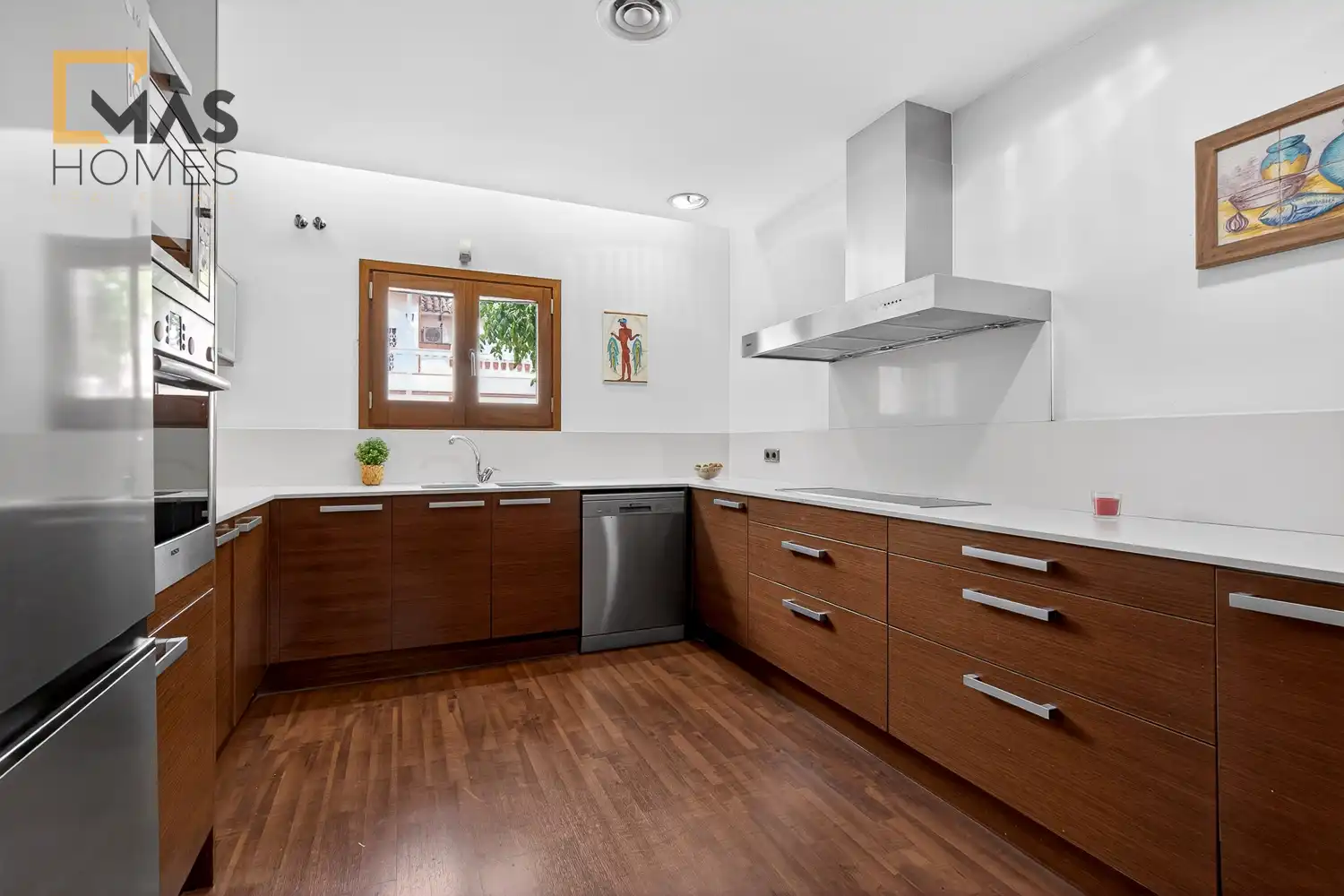 Cocina de Casa o chalet en venta en Parets del Vallès con Aire acondicionado, Calefacción y Jardín privado