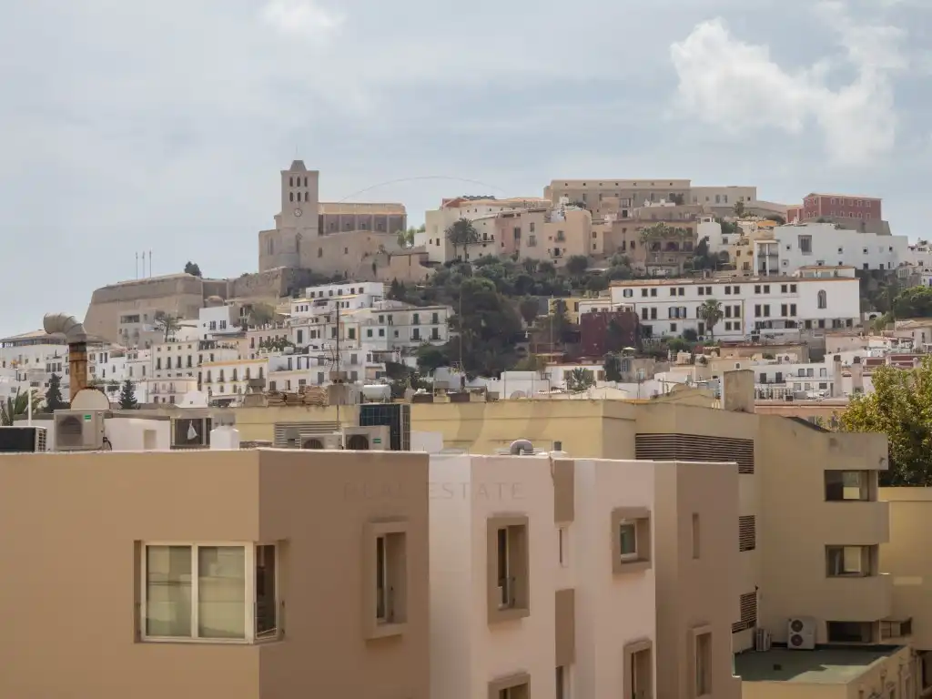 Exterior view of Apartments for sale in Eivissa  with Air Conditioner, Furnished and Oven