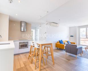 Kitchen of Apartment for sale in  Madrid Capital  with Air Conditioner, Heating and Storage room