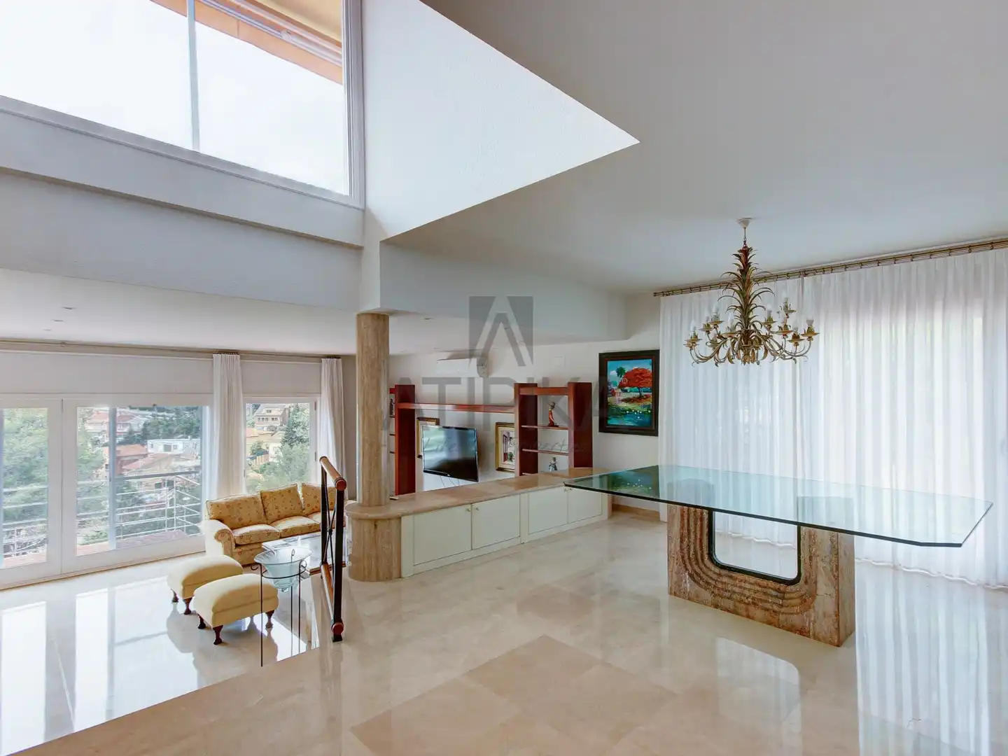 Sala de estar de Casa o chalet en venta en Castelldefels con Aire acondicionado, Calefacción y Terraza