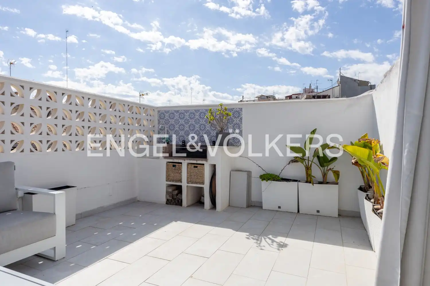Terrace of Attic for sale in Valencia  with Air Conditioner, Heating and Parquet flooring