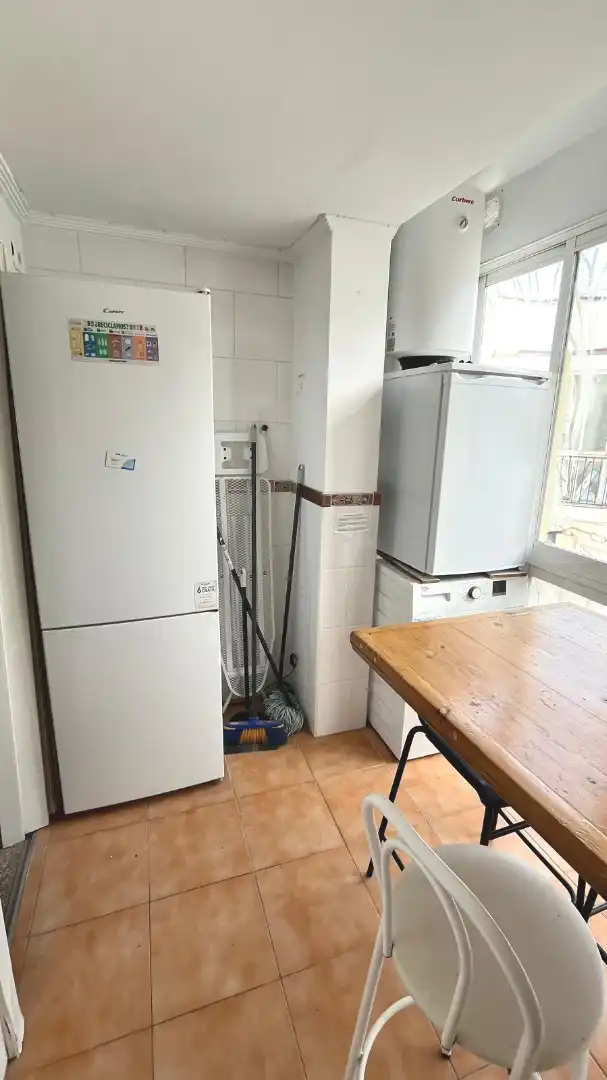 Kitchen of Flat for rent in Valencia  with Furnished, Oven and Washing machine