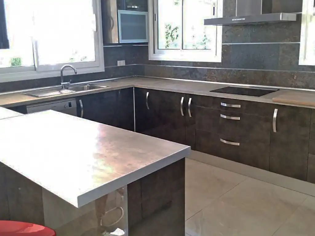 Cuina de Casa o xalet de lloguer en Calvià amb Aire condicionat, Jardí privat i Terrassa