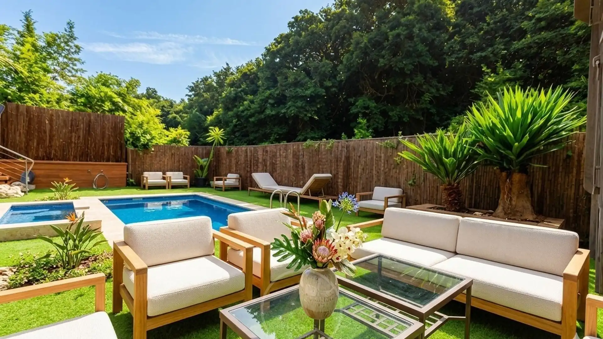 Jardín de Casa o chalet en venta en Alella con Piscina