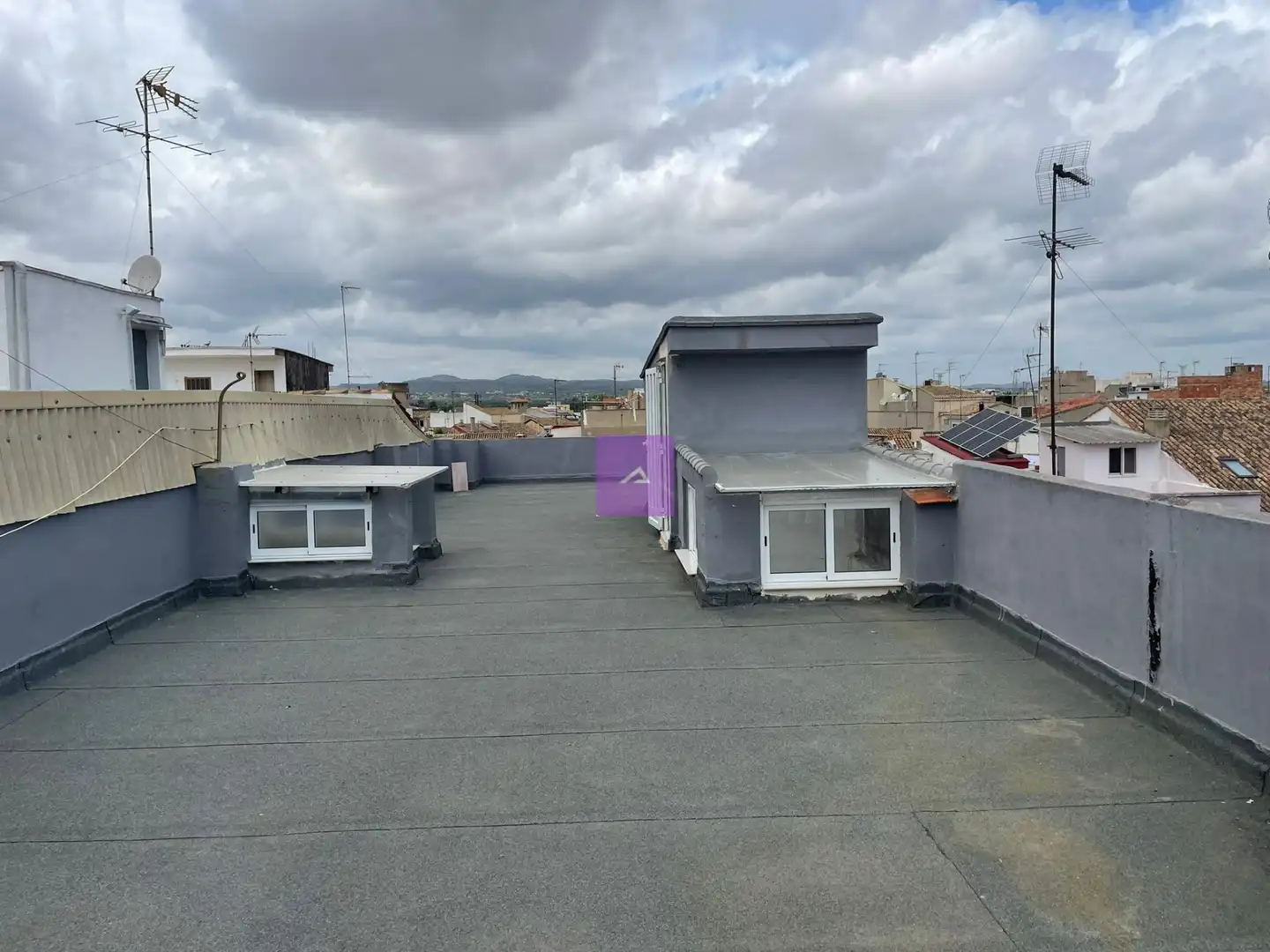 Vista exterior de Casa o xalet en venda en Benifaió amb Aire condicionat i Traster