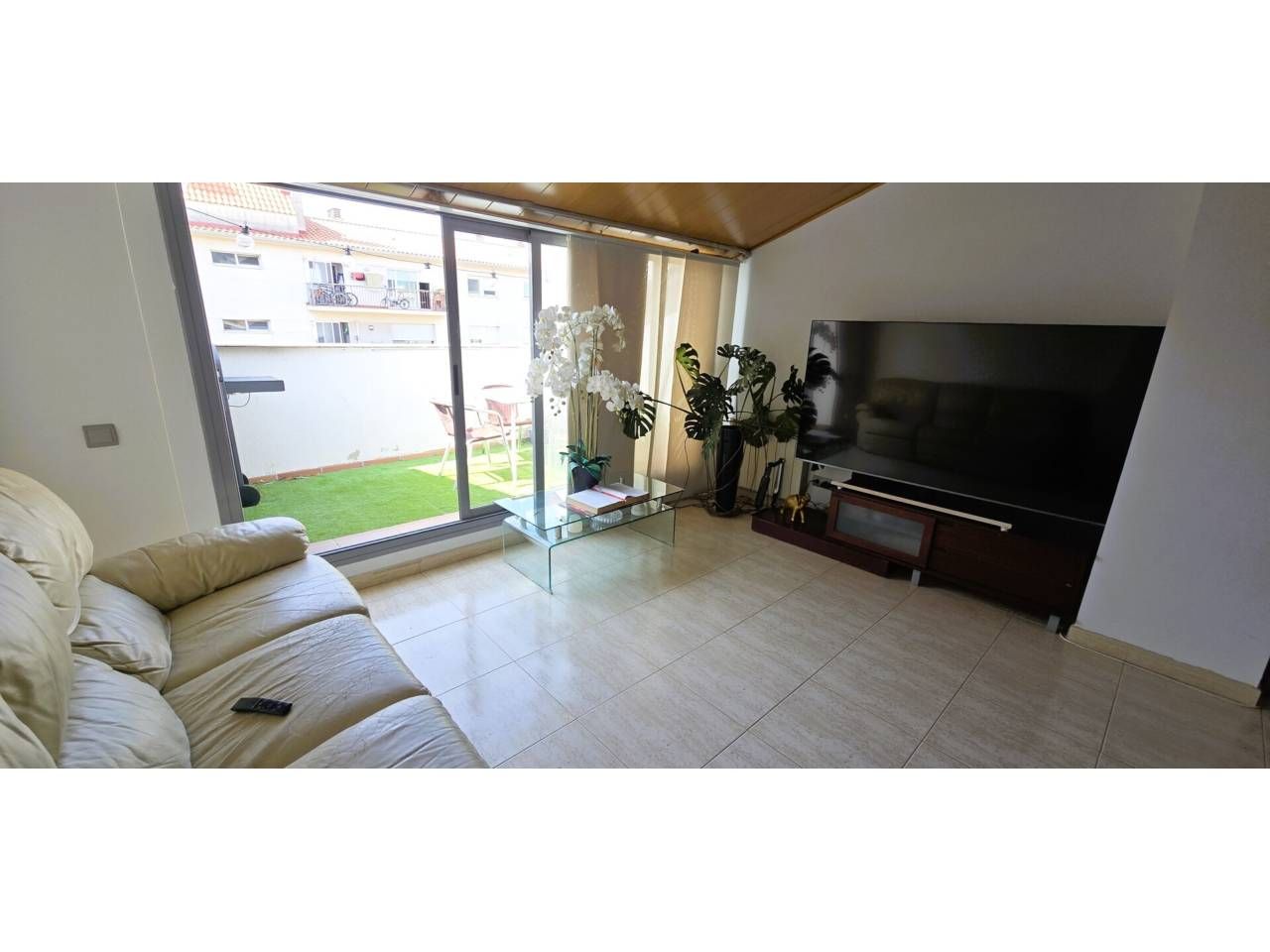 Sala d'estar de Pis en venda en Terrassa amb Aire condicionat, Calefacció i Terrassa