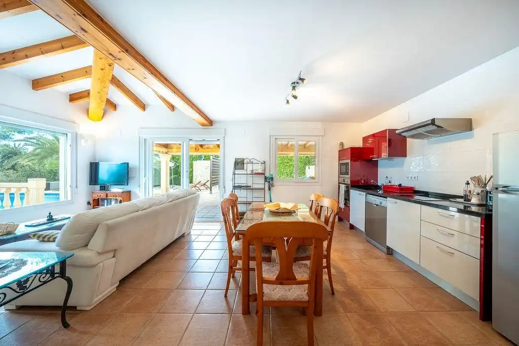 Kitchen of Houses for sale in Jávea / Xàbia  with Air Conditioner, Heating and Private garden