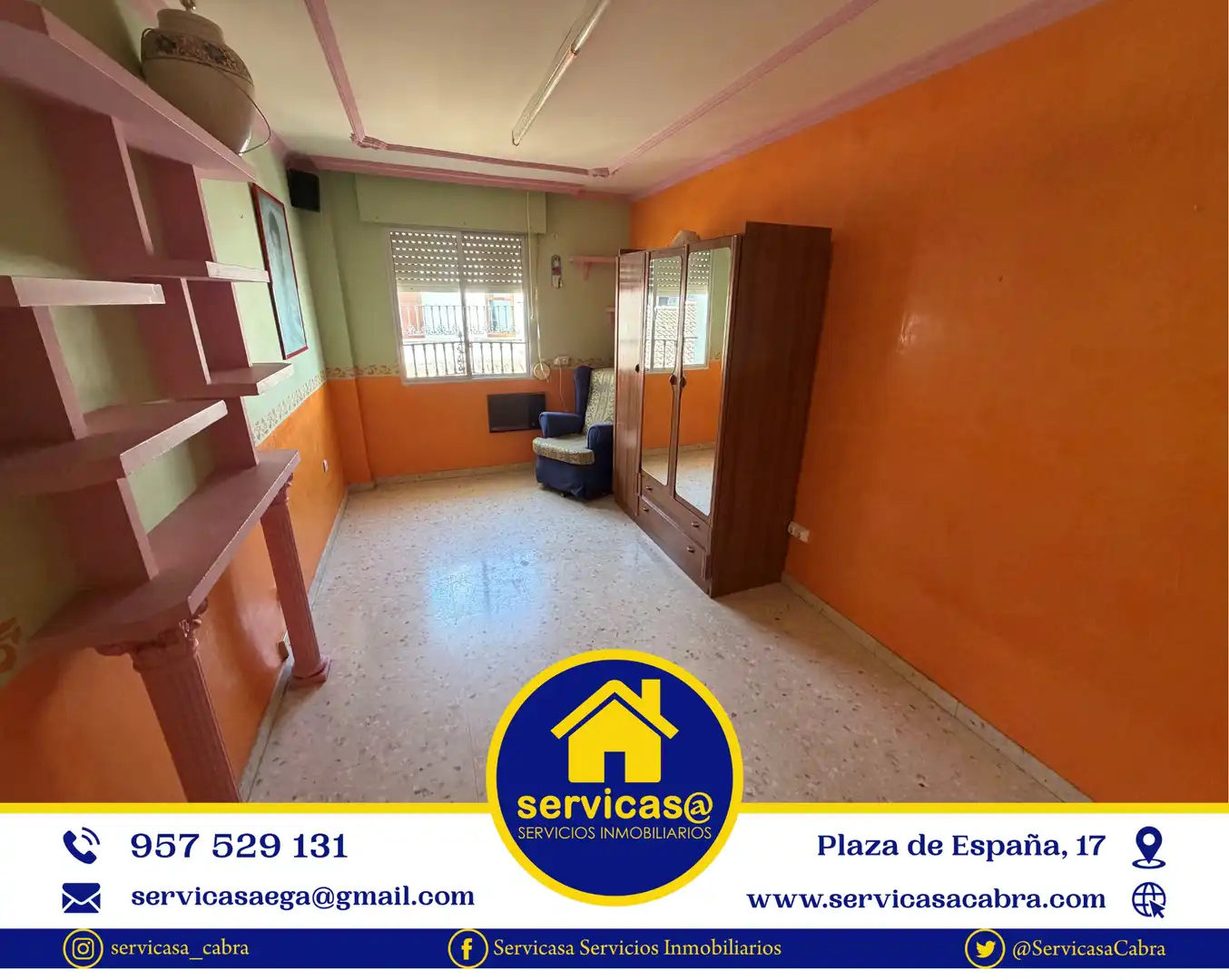 Bedroom of Flat for sale in Cabra  with Air Conditioner, Furnished and Balcony