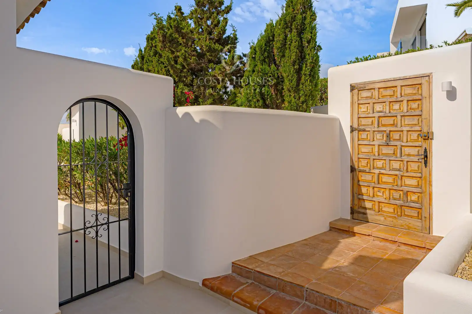 Terrassa de Casa o xalet en venda en Moraira amb Aire condicionat, Calefacció i Jardí privat