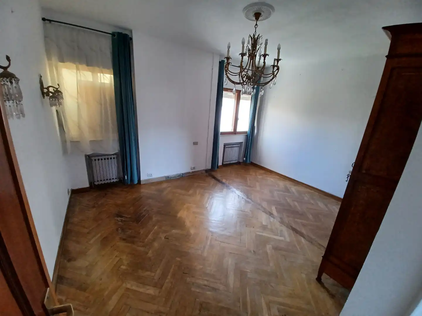 Wohnzimmer von Wohnung zum Verkauf in Lugo mit Heizung, Parkett und Abstellraum