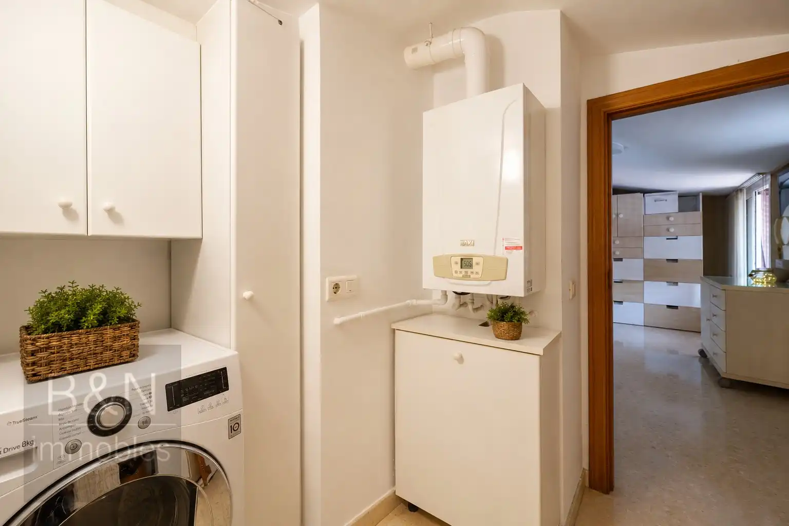 Kitchen of Duplexes for sale in Sabadell  with Air Conditioner, Heating and Terrace