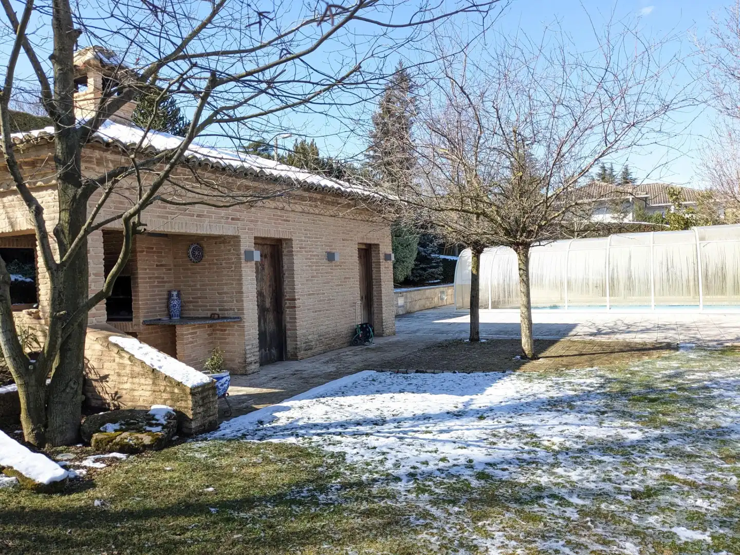 Vista exterior de Casa o chalet en venta en Ayegui / Aiegi con Aire acondicionado, Jardín privado y Terraza