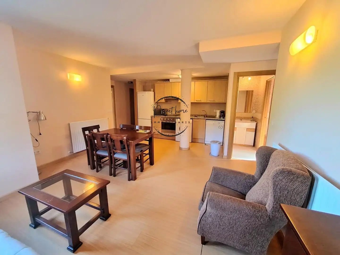 Vista exterior de Piso en venta en Canillo con Calefacción, Trastero y Amueblado