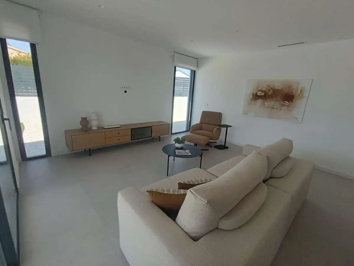Sala de estar de Casa o chalet en venta en Rojales con Jardín privado, Terraza y Internet