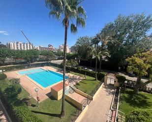 Swimming pool of Apartment to rent in Gandia  with Air Conditioner and Balcony
