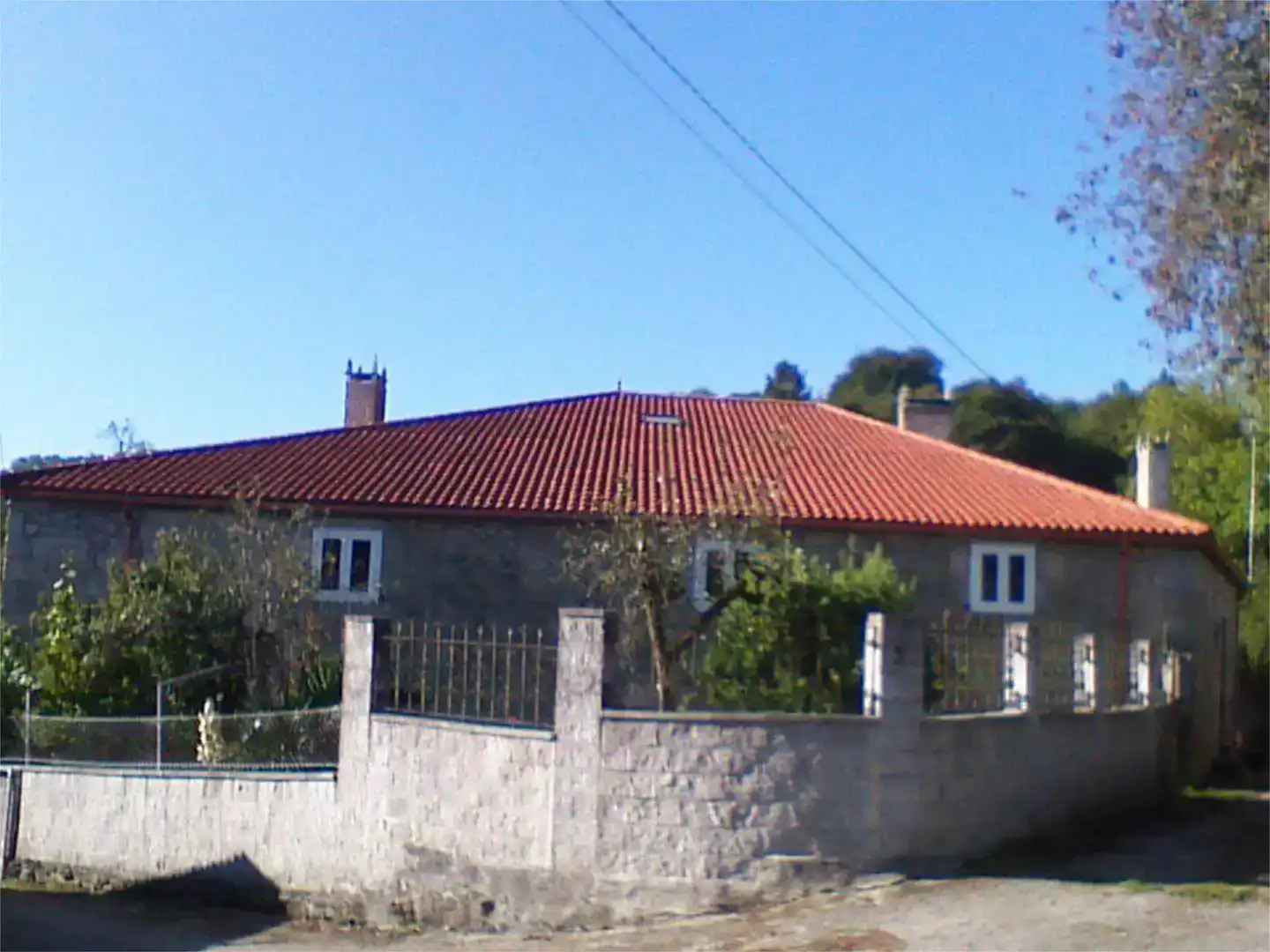 Vista exterior de Casa o xalet en venda en Carballedo amb Jardí privat, Parquet i Traster