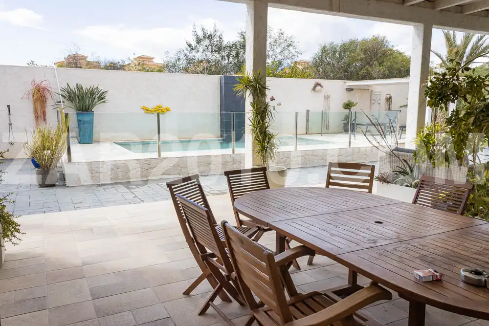 Terrassa de Casa o xalet en venda en Cuevas del Almanzora amb Calefacció, Jardí privat i Terrassa